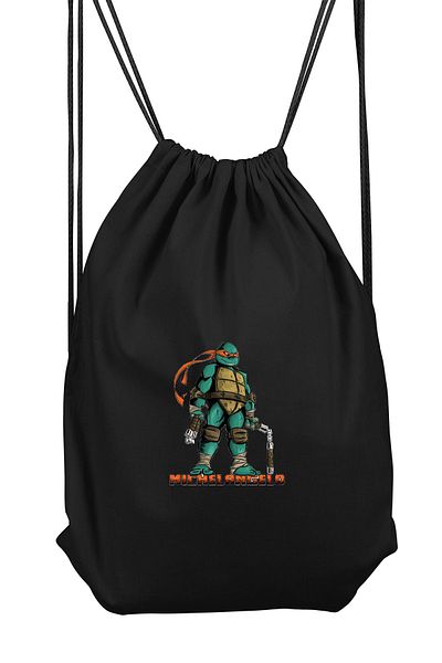 Zeron Tasarım Michelangelo Ninja Turtles Sports Backpack Bll3371