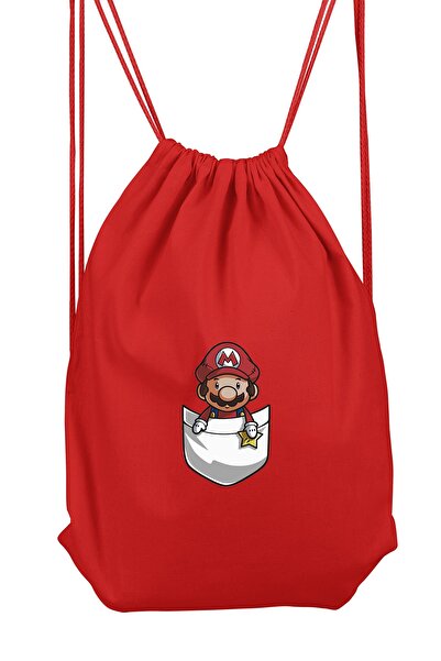 Zeron Tasarım Rucsac Super Mario Sports Bl2392