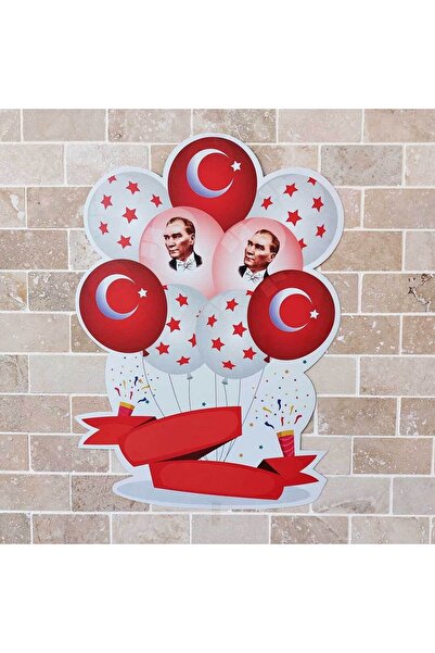 Etkinlikdenizi Özel Kesimli Türk Bayrağı Balonları