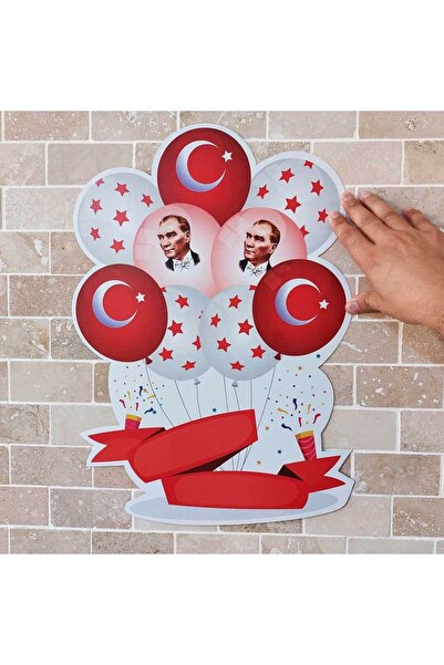 Etkinlikdenizi Özel Kesimli Türk Bayrağı Balonları