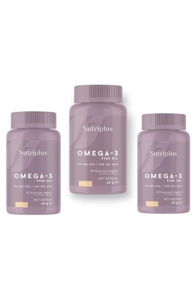 Farmasi Omega3 Balıkyağı 30 Yumuşak Kapsül 3 Adet