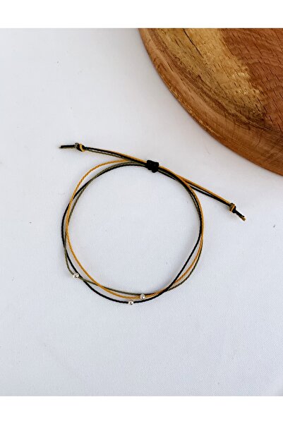 Atölye Merdiven Gümüş 3 Ip Özel Tasarım Bileklik 925 Ayar Unisex