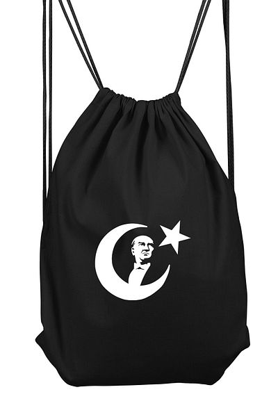 Zeron Tasarım Mustafa Kemal Atatürk Sports Backpack Bll1522