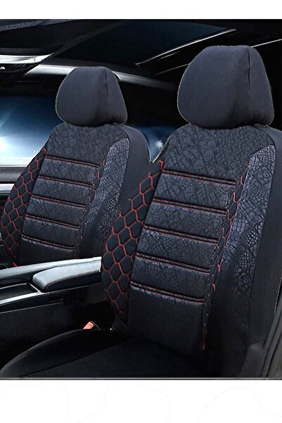 KETHLİNE Citroen Berlingo Uyumlu Kırmızı Oto Koltuk Kılıfı