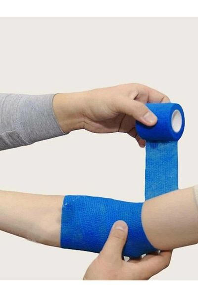 iron medical Blue Self Adhesive Bandage Shepherd 10Cmx4.5M
