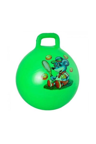 CAN Şişirme Pompası Hediyeli Zıp Zıp Kanguru Zıplama Plates Topu