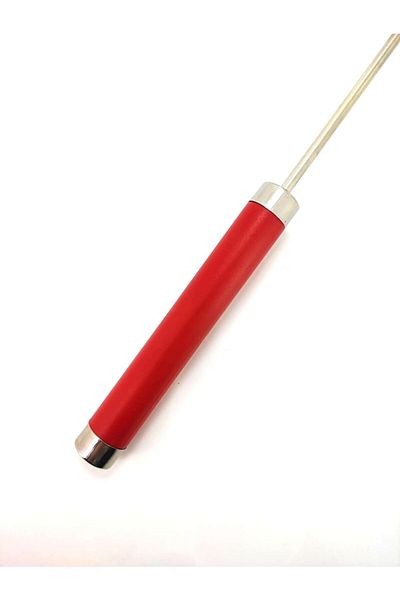 Zarif İnci Push and Pull Mixer Stirrer Push Automatic Beater Stainless Steel Red