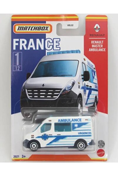 mattel Matchbox Koleksiyon Özel Seri Metal Model Master Renault Ambulans