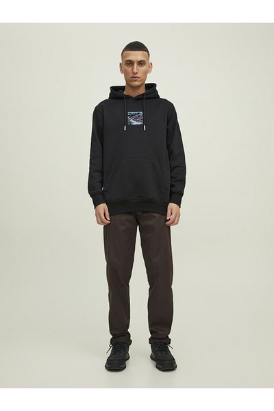 Jack & Jones Hooded Printed Sweatshirt