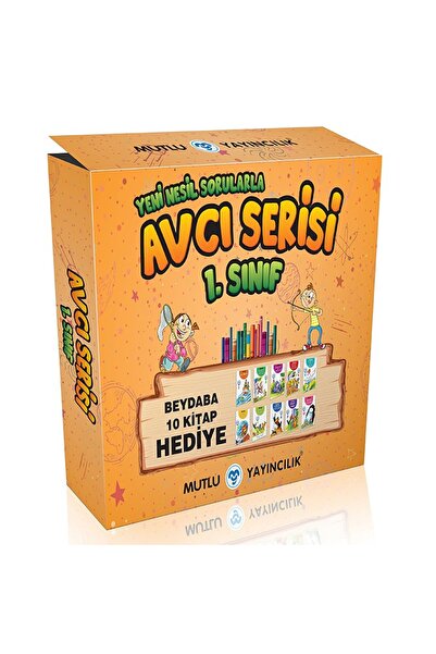 Mutlu Yayıncılık Avcı Serisi 1.sınıf (set) Yeni Baskı ! ( Beydaba Hikaye Seti...