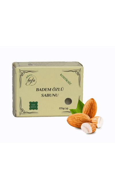 Hefa şifa bahçesi Almond Milk Soap Without Hair (Oak Ash)