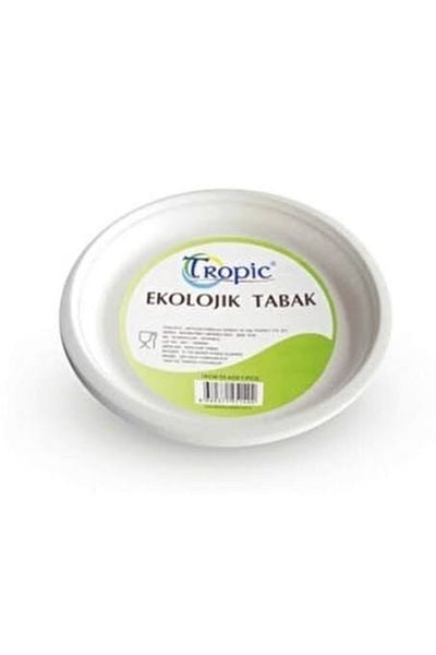 Tropic Ecological Plate 22cm 50 Pieces