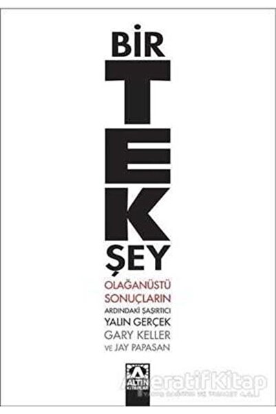 Altın Kitaplar Bir Tek Şey