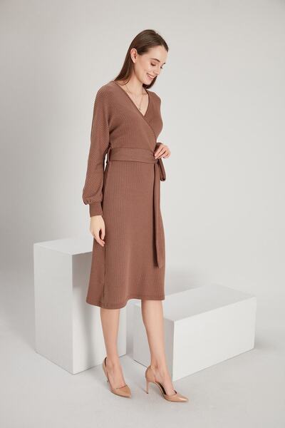 ALEXANDERGARDI Φόρεμα με διπλό γιακά (b21-36900)