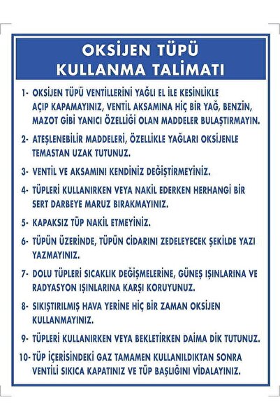 Emek İkaz Levhaları Drill Machine Usage and Maintenance Instruction Warning/W...