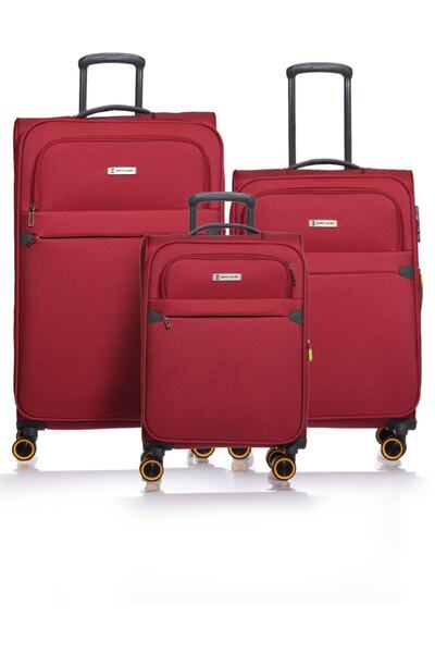 Pierre Cardin 04pc6000-set Fuşya Unisex 3 Lü Set Bavul