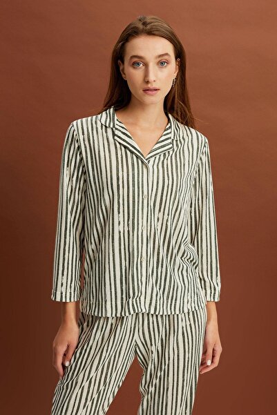 ALEXANDERGARDI Σετ ριγέ πιτζάμα (b22-143usu)