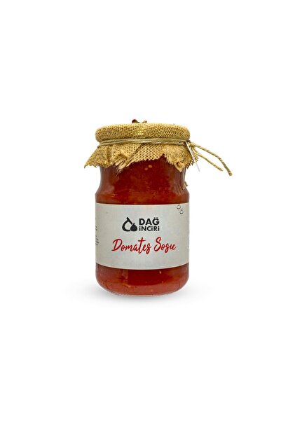Domates Sosu 600 Gr- Odun Ateşinde Geleneksel Yöntemle Zeytinyağlı Üretim