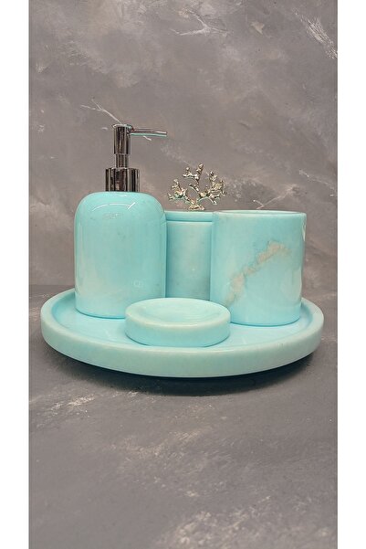 X MERMER Mermer Banyo Seti-5 Li