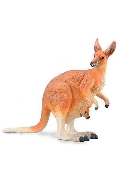 Collecta Cangur roșu - Femelă cu Joey