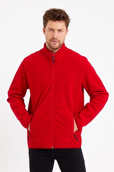 VERDONE Men's Softshell Windproof Burgundy Coat Compatible with Changing Weather Conditions