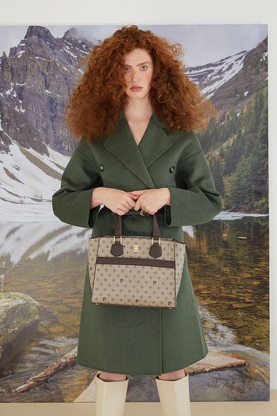 Pierre Cardin Mink New Monogram Women's Shoulder Bag 05PO22K1599