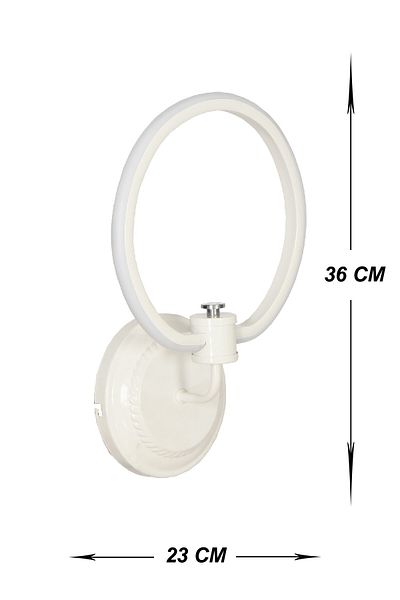 VENON Lighting Hestia Sconce Round White (led Daylight)