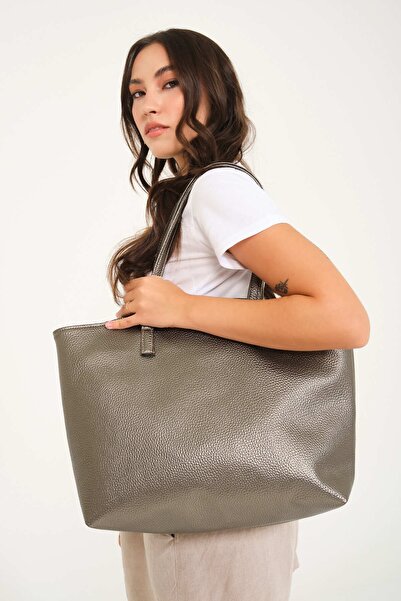 Hedwig Design Geanta de dama din piele cu fermoar / geanta de umar