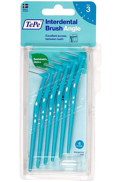 TePe 0.6mm 6-Piece Interface Brush