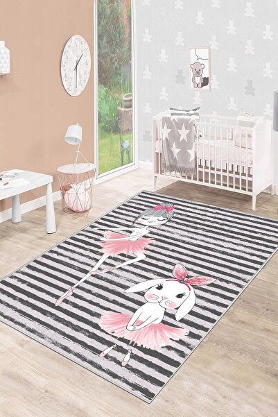 Thalia Home Dijital Baskı Kaymaz Taban Yıkanabilir Antialerjik Çocuk Halısı