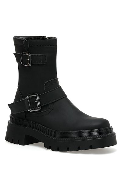 Nine West Eftalya 2pr Μαύρες Γυναικείες Μπότες Biker