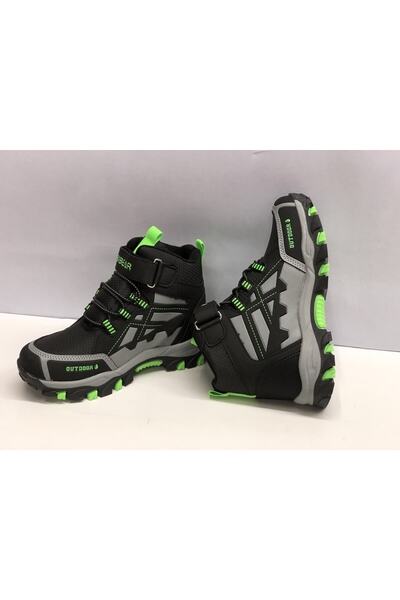 KAFKASLAR Kız Erkek Spor Model Kısa Outdoor Renkli Cırtlı Bot