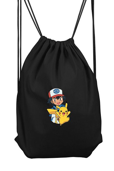 Zeron Tasarım Esh Pikachu Sports Backpack Bll3367