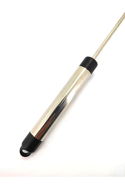 qussine Push Automatic Beater Push and Pull Mixer Stirrer Stainless Steel Metak Black