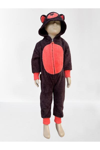 Genel Markalar Çocuk Ayıcık Kostüm - Çocuk Peluş Tulum