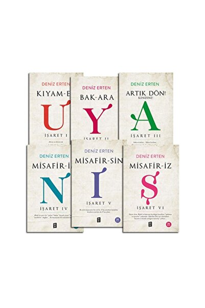 Alfa Yayınları Deniz Erten Uyanış Seti Mona Kitap Güncel Türkçe 13,5 X 21 Cil...