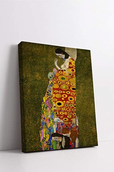 Carmen Gustav Klimt - Hope Iı Kanvas Tablo- Başyapıtlar