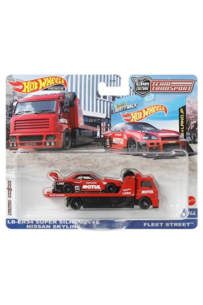 HOT WHEELS Team Transport Premium Lb-er34super Silhouette Nissan Skyline