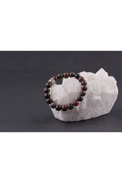 ALAVAN Pietersite Natural Stone Bracelet 8 Mm, Crystal Accessory, Healing Vibration Therapy, Premium Quality