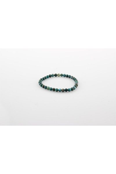 ALAVAN Blue Apatite Natural Stone Bracelet 6mm, Crystal Accessory, Healing Vibration Therapy, Premium Quality