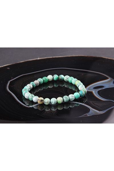 ALAVAN Spanish Varicide Natural Stone Bracelet 6 Mm, Crystal Accessory, Healing Vibration Therapy, Premium
