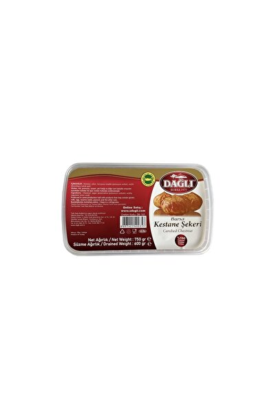 DAĞLI KESTANE ŞEKERİ 750 gr Pls Kase Kestane Şekeri