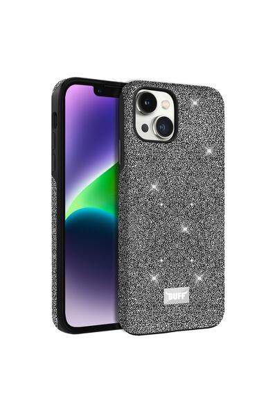 Buff Labs Buff Iphone 14 Plus Diamond Series Kılıf Dark Silver