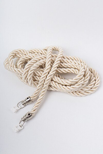 Saççax Exclusive Açık Vizon Renk Klasik Kordon Kruvaze Tül Perde Fon Toplama ...