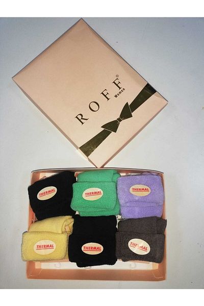 ROFF ÇORAP Дамски термо чорапи за ботуши, чифт от 6 броя