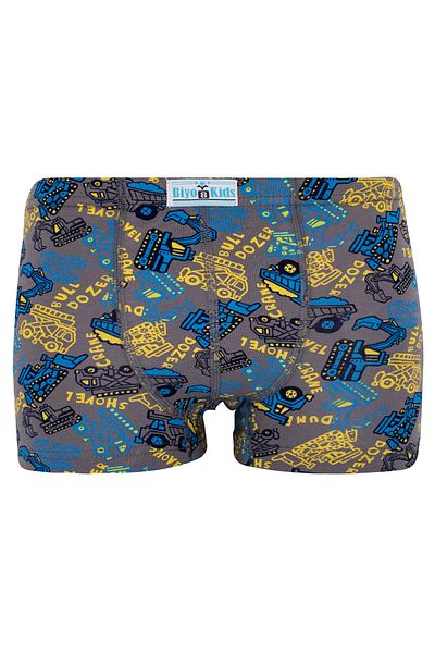 biyokids Boxeri pentru băieți, pachet de 5 boxeri cu imprimeu în culori mixte Byo2564