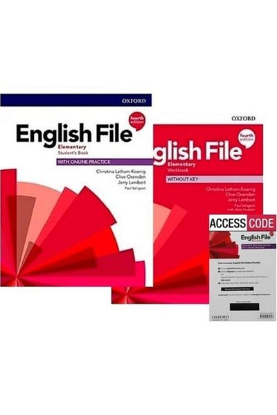 OXFORD UNIVERSITY PRESS English File 4ed Elem Sb Olp+wb