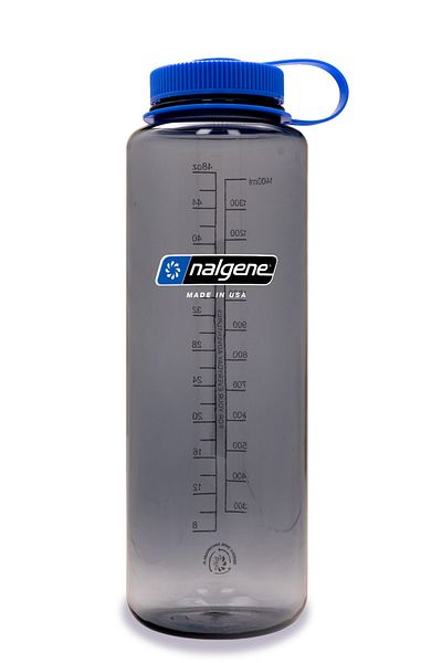 NALGENE زجاجة مياه سيلو جراي سستين سعة 48 أونصة
