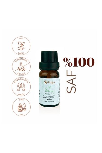 TUKA NATURAL Rosemary Pure Essential Oil
