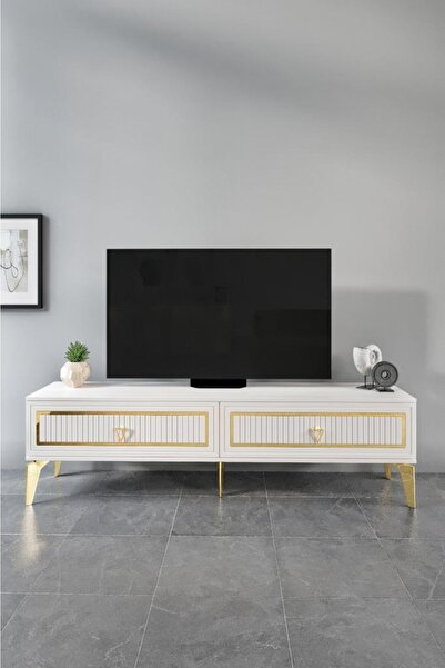 Mapa 150 Cm Mdf Mebran Kapak Ekru Gold